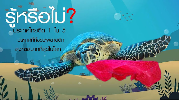 อบจ.ภูเก็ต รณรงค์ลดการทิ้งขยะพลาสติกลงทะเล