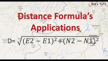 Land Survey : - Applications of Distance Formula in daily life.