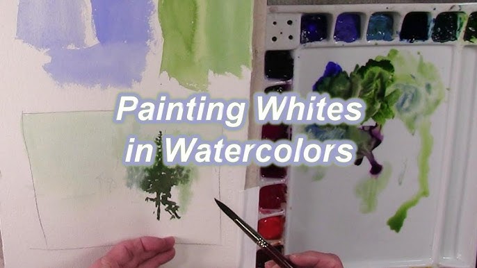 Tips for using the different watercolour whites