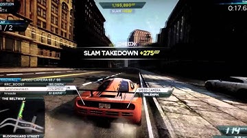 NFS Most Wanted 2012 - Mclaren F1 LM Gameplay - Ultimate Speed Pack
