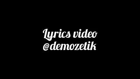 I BELIEVE IN AFRICA _ (LYRICS VIDEO)_DEMOZ