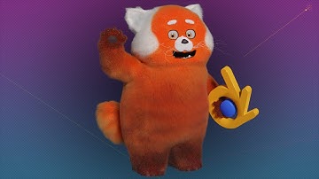 Blender 3D: Modeling Red Panda Mei (from Turning Red) [Timelapse]