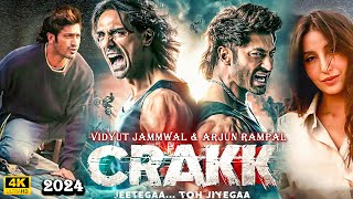 CRAKK 2024 Full Movie IN 4K | Vidyut Jammwal | Arjun Rampal | Nora Fatehi | Bollywood New Movie 2024