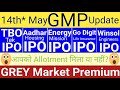 Aadhar Housing Finance IPO  TBO Tek IPO  Go Digit IPO GMP  Stock Market Tak  All IPO GMP Review