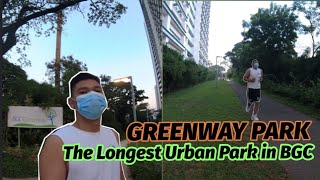 GREENWAY PARK |The Longest Urban Park in the Philippines.