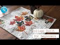 Collage Quilt for Beginners, Stitch my Photo