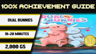 Dual Bunnies 100% Achievement Walkthrough * 2000GS in 10-20 Minutes *