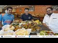 MASSIVE Andhra Food Thali & MUST Eat - MLA Potlam Biryani + KADDU ka Halwa