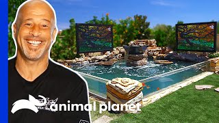 Brett Builds Massive Dream Pond in His Backyard | Tanked