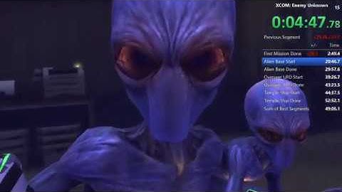 XCOM: Enemy Unknown - Any% w/ Heroes in 49:34[WR]
