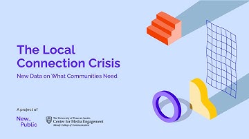 The Local Connection Crisis: New Data on What Communities Need