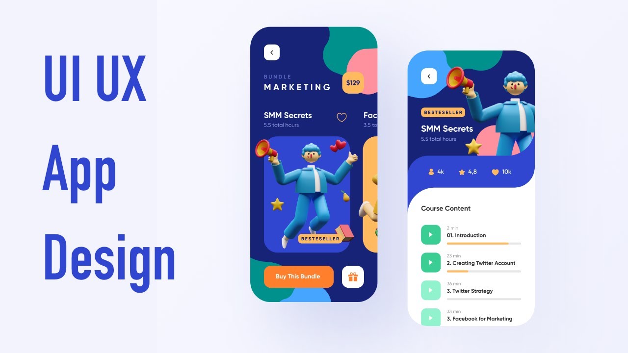 My Favorite App Design | 10 Best App UI/UX Design in 2021 - YouTube