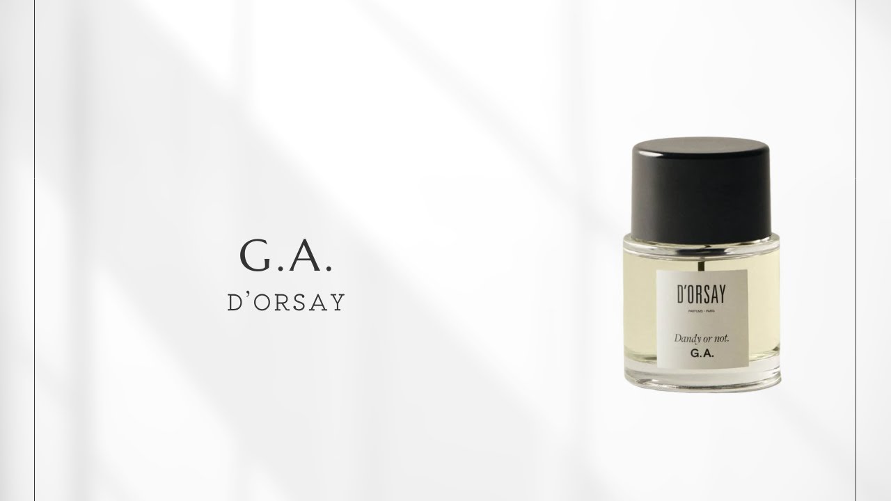 G.A.（ドルセー）｜光と影が共存するフレッシュ・レザー｜香水メモ by