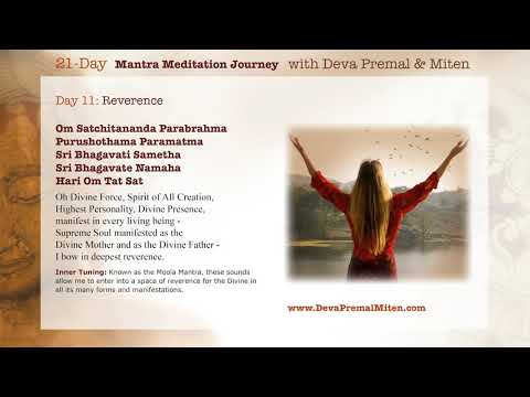 Deva Premal & Miten: 21-Day Mantra Meditation Journey - Day 11