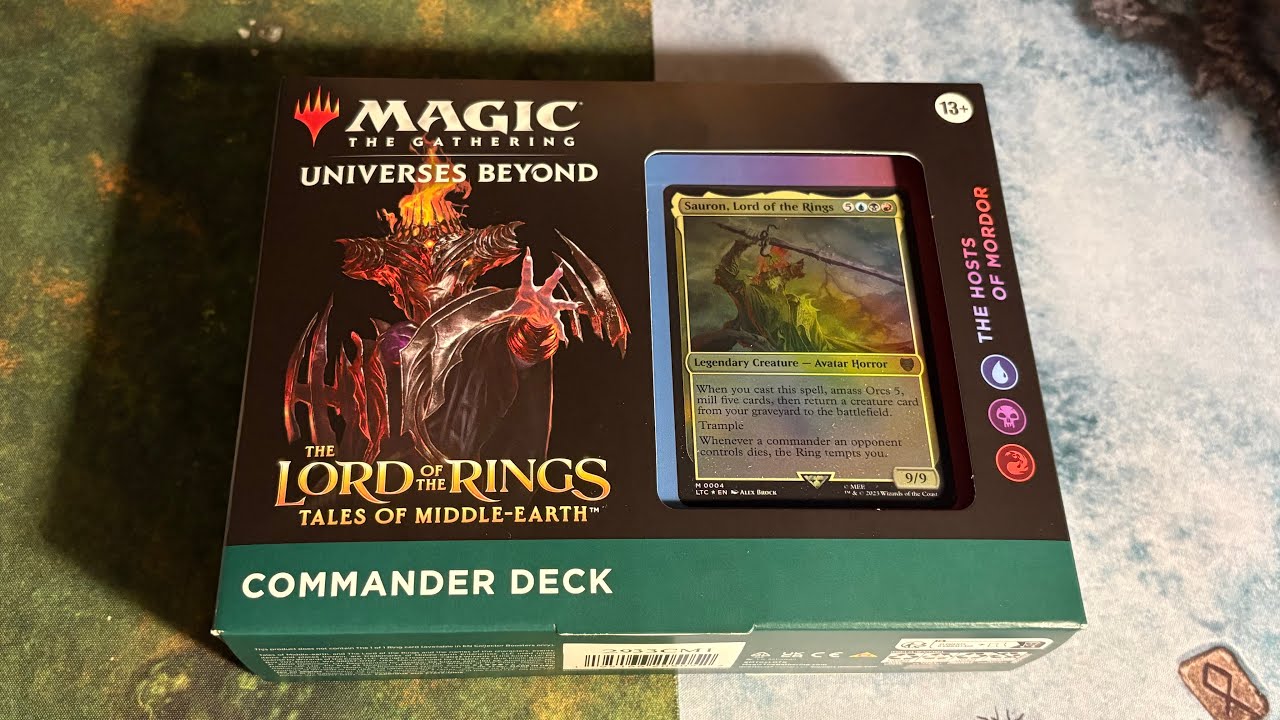 mtg universes beyond lord of the rings commander deck best lotr decks Commander Decks & Decklists: All Decklist Revealed! Magic the GatheringForth now Pure Blades - MTG |