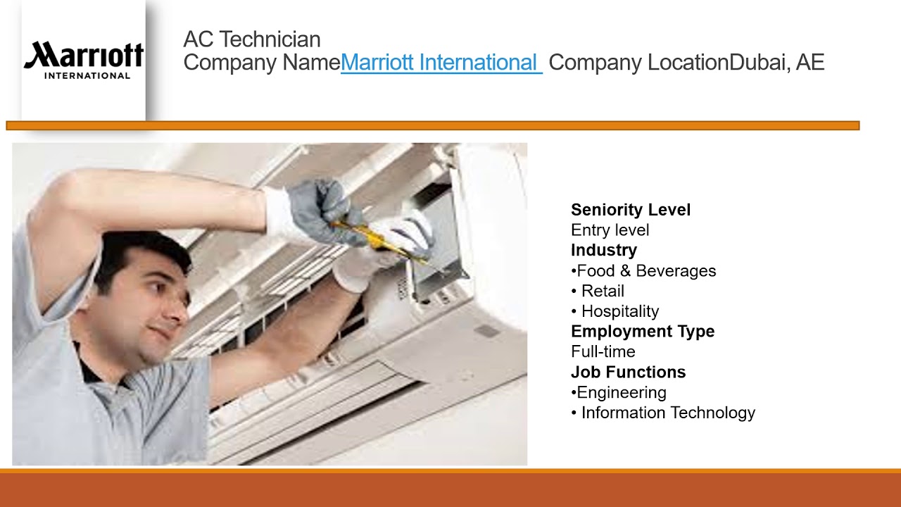 sofa princip storhedsvanvid AC technician job Hotels Resorts in dubai - YouTube