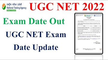 UGC NET Exam Date 2022 | UGC NET Admit card Update | NET Exam 2022 | UGC NET exam date #netexam