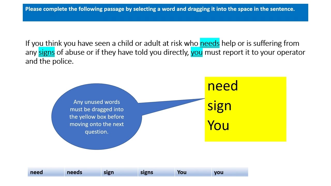 TFL SERU EXAM QUESTIONS AND ANSWERS PART 3