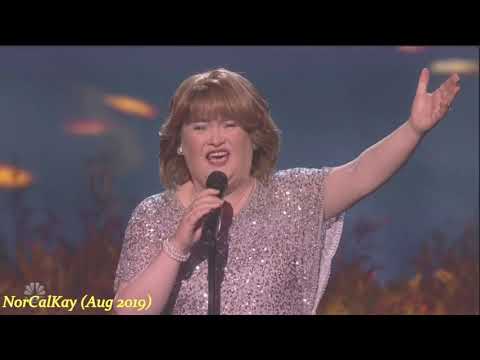 Susan Boyle ~ 10th Anniv ~ AGT Live "I Dreamed a Dream" (21 Aug 19)
