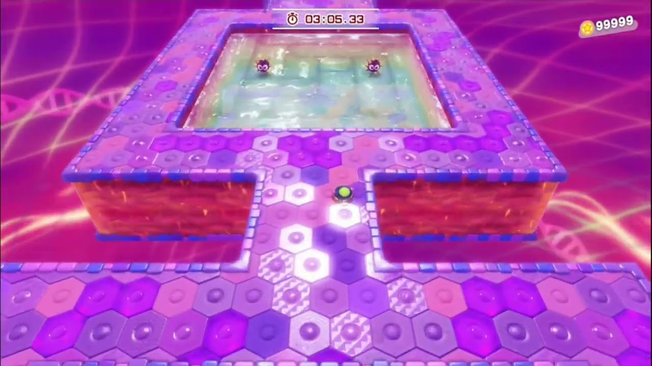 World 4 Chain Bomb World Record | Kirby and the Forgotten Land Treasure Road (No Buffs)