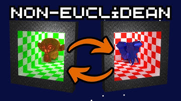 Animating Non-Euclidean Room in Blender 3d!