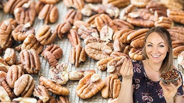 Toasted Pecans are Great for Snacking and Baking