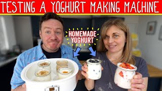 Trying out a Homemade Yoghurt Maker