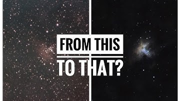 EAGLE NEBULA with the DWARF II? Post Processing