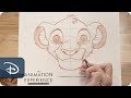 Howto draw simba from the lion king