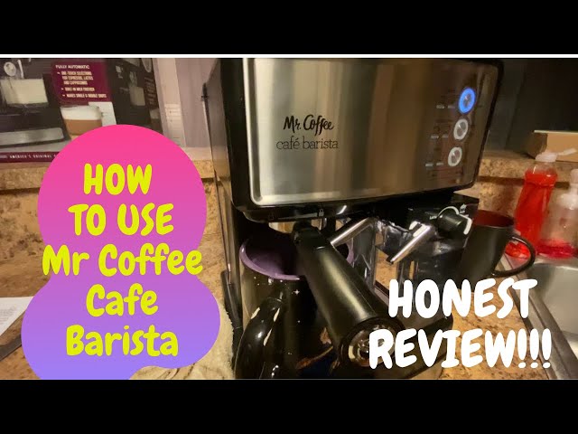 Mr. Coffee® Café Barista - Priming 