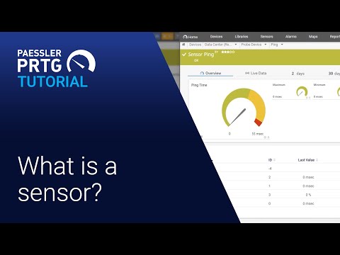 PRTG Tutorial - An Introduction to Sensors in PRTG