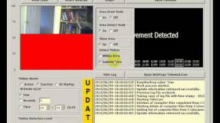 TeboCam Tutorial 6 - Advanced features: Area detection