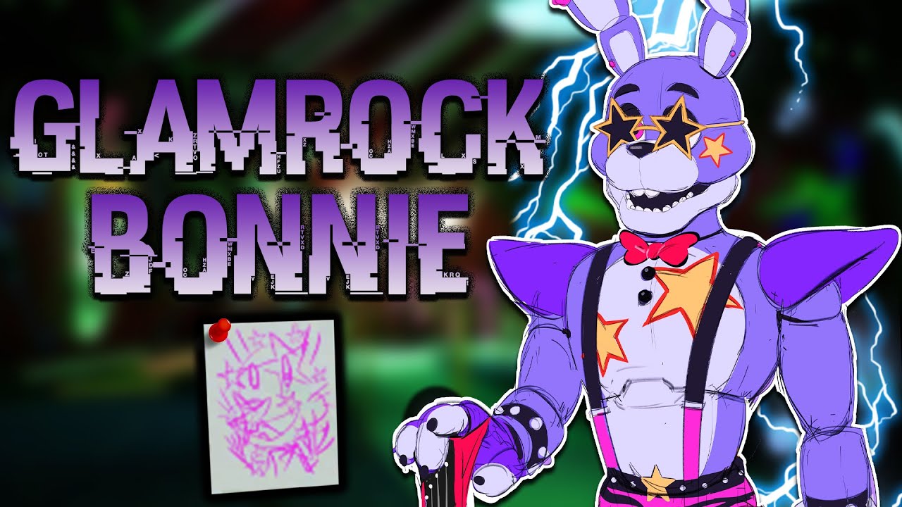 Glamrock Bonnie  Bonnie, Fnaf characters, Five nights at freddy's