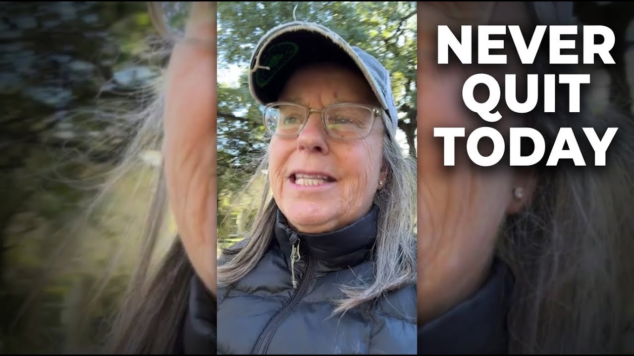 Even when you have hard days….do not quit!