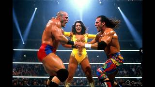 KURT ANGLE VS SHAWN MICHAEL #wweraw