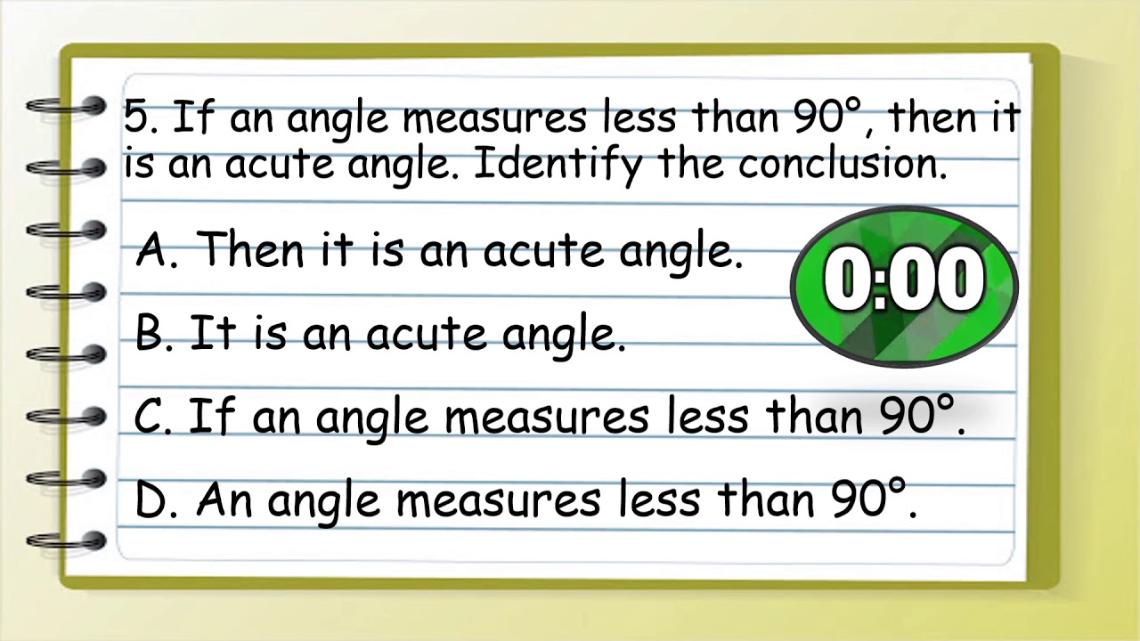 Conditional Statement Challenge || Mathematics 8 || Teacher Kim - YouTube