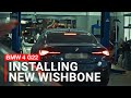 Replacing the front wishbone BMW 4 G22