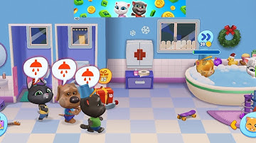 My Talking Tom Friends All Levels Mobile Gameplay Walkthrough Android IOs Alltrailer Best (Part 34)