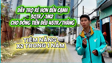 BĐS DÒNG TIỀN 22 PHÒNG TRỌ KHAI THÁC ỔN ĐỊNH 45TR THÁNG TẠI LINH TRUNG THỦ ĐỨC