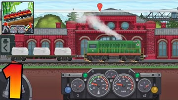 CARGO TRAIN DRIVING SIMULATION ANDROID GAMEPLAY ( PART 1 ) WALKTHROUGH