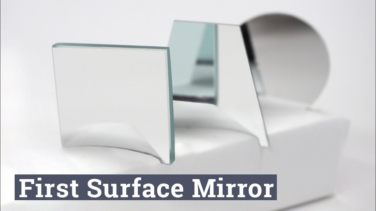 5.95 x 15.5 Glass First Surface Mirror - 1/4 Thickness - First Surface  Mirror