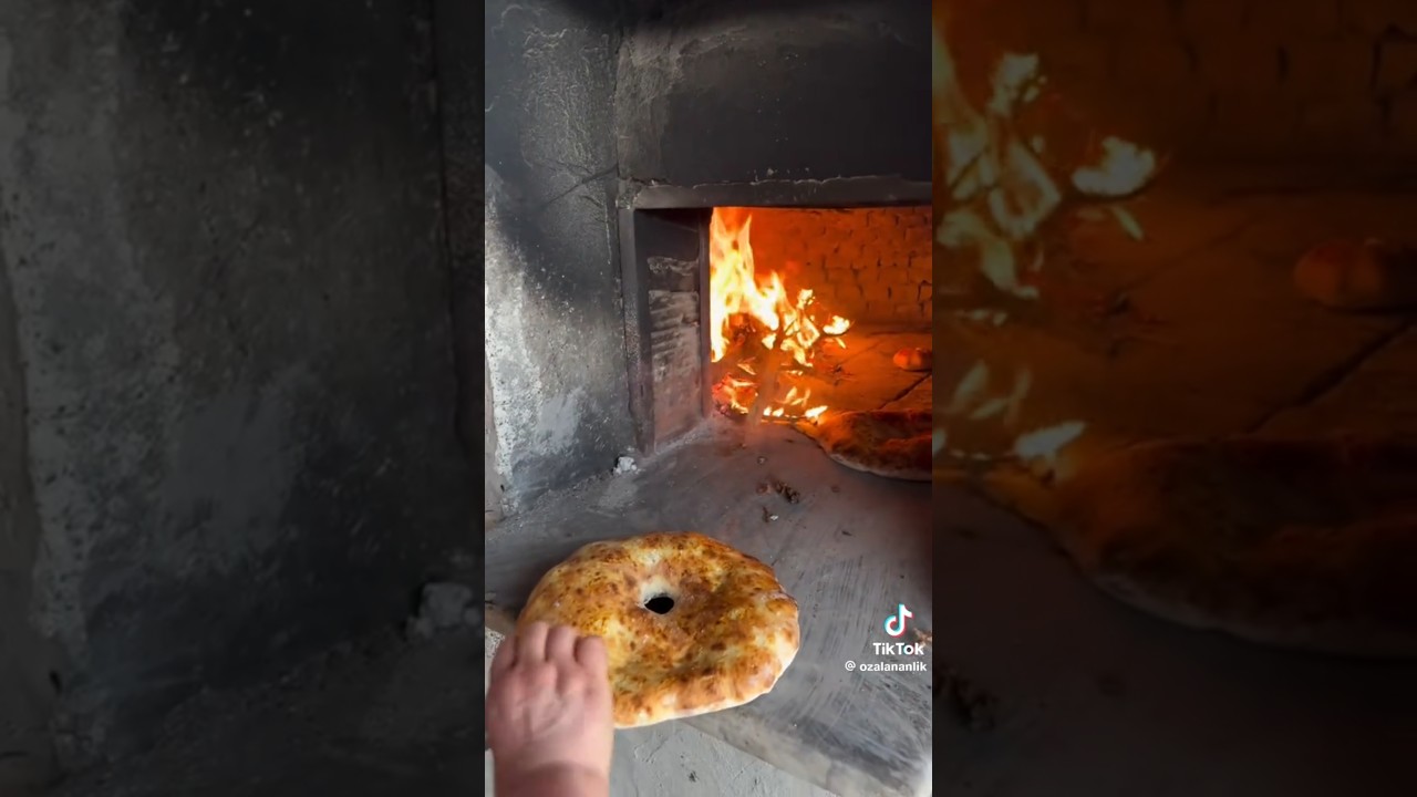taş fırında taş pidesi yapımı taş fırında taş pidesi yapımı