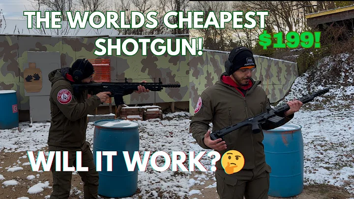 First shots with the GForce gf99 | $199 shotgun!