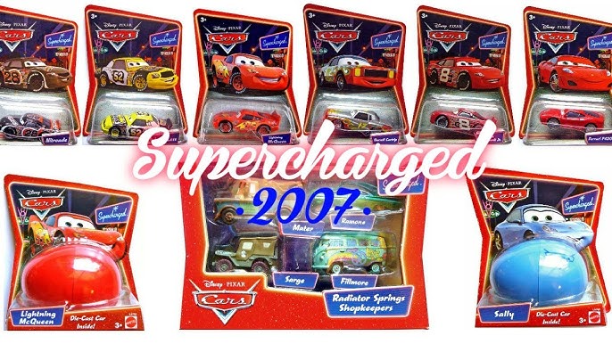 Mattel : Cars Supercharged – Flash McQueen (2007)