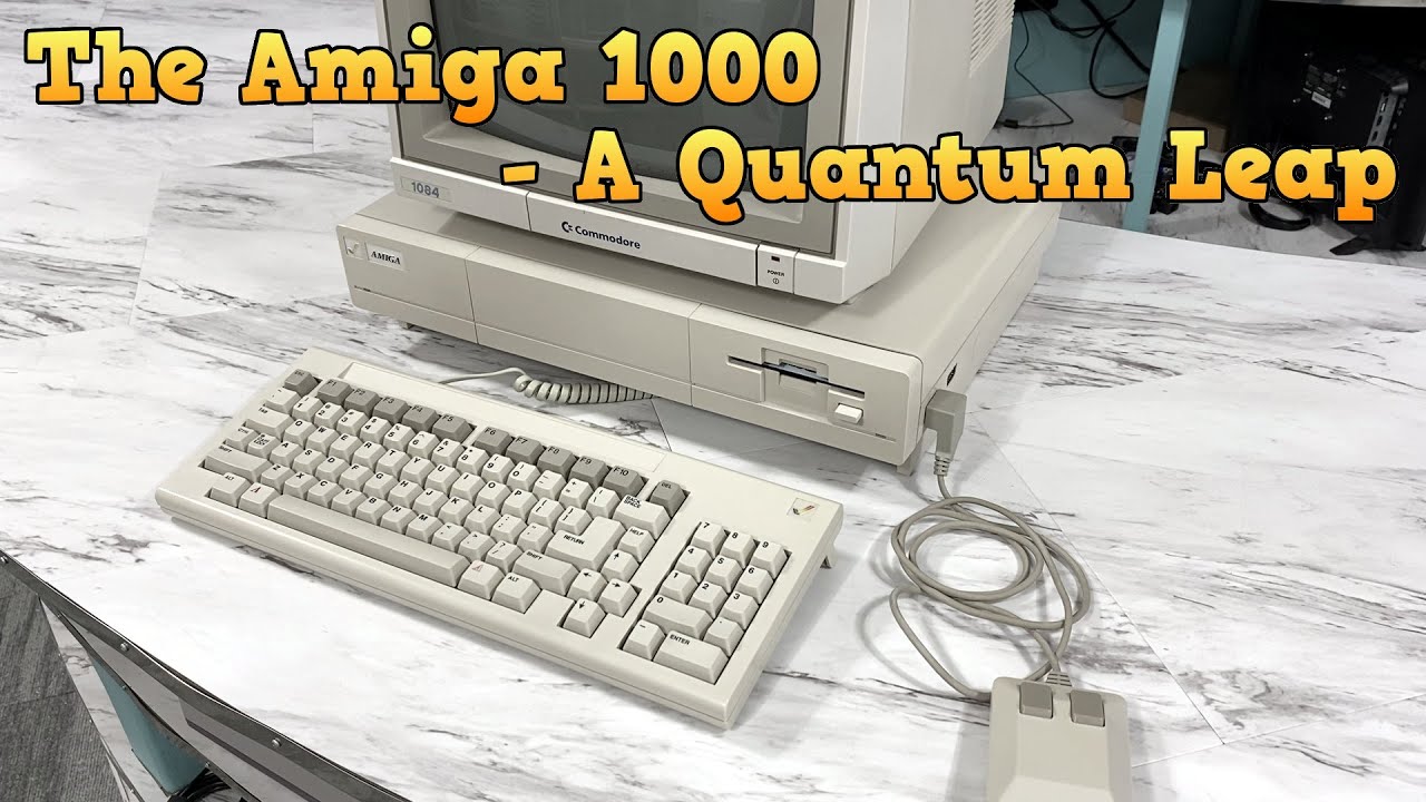เกม 8 bit pc  2022 Update  Commodore History Part 8-The Amiga 1000