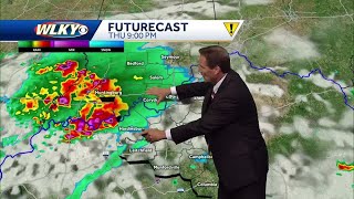 Flood watch in effect as showers & storms develop tonight