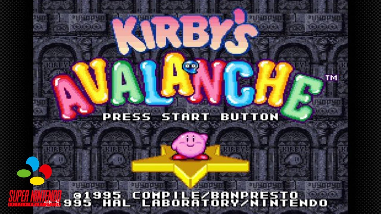 Kirby's Avalanche (SNES) Playthrough - NintendoComplete 