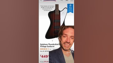 Thumbnail of Thunderbird your first bass? #shorts #bass