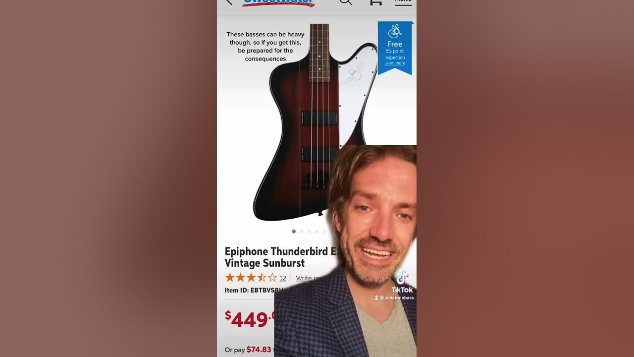 Thunderbird your first bass? #shorts #bass