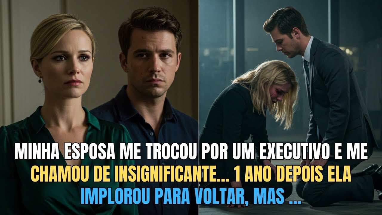 Minha esposa me trocou por um executivo e me chamou de insignificante… 1 ano depois ela implorou ...